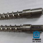 单排气板材挤出机专用螺杆机筒-众博在线开户，挤出机螺杆，注塑机螺杆，舟山螺杆，螺杆厂