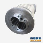 杰德 锥形双螺杆机筒 型材管材专用 型号齐全 十年老厂 技术精湛 塑化优良-众博在线开户，挤出机螺杆，注塑机螺杆，舟山螺杆，螺杆厂
