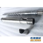 杰德 橡胶挤出机新型螺杆机筒 塑化均匀 支持定制 经久耐用-众博在线开户，挤出机螺杆，注塑机螺杆，舟山螺杆，螺杆厂