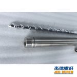 杰德 橡胶挤出机新型螺杆机筒 塑化均匀 支持定制 经久耐用-众博在线开户，挤出机螺杆，注塑机螺杆，舟山螺杆，螺杆厂